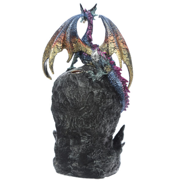 Fantasy LED Backflow Incense Burner - Ice Dragon Dark Legends - Image 4
