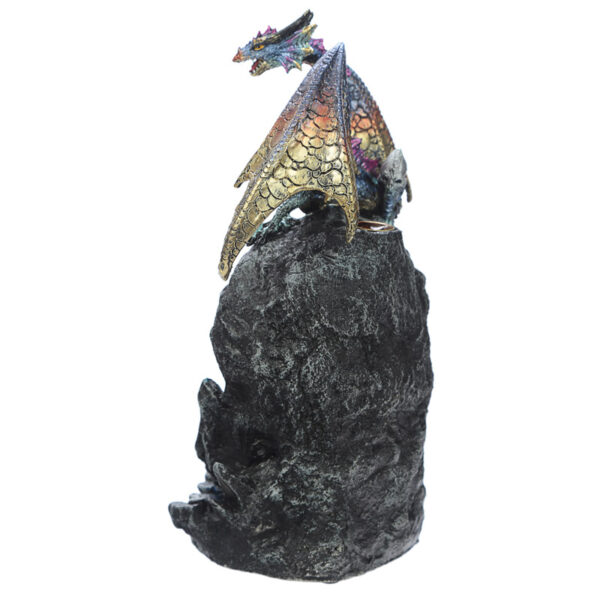 Fantasy LED Backflow Incense Burner - Ice Dragon Dark Legends - Image 5