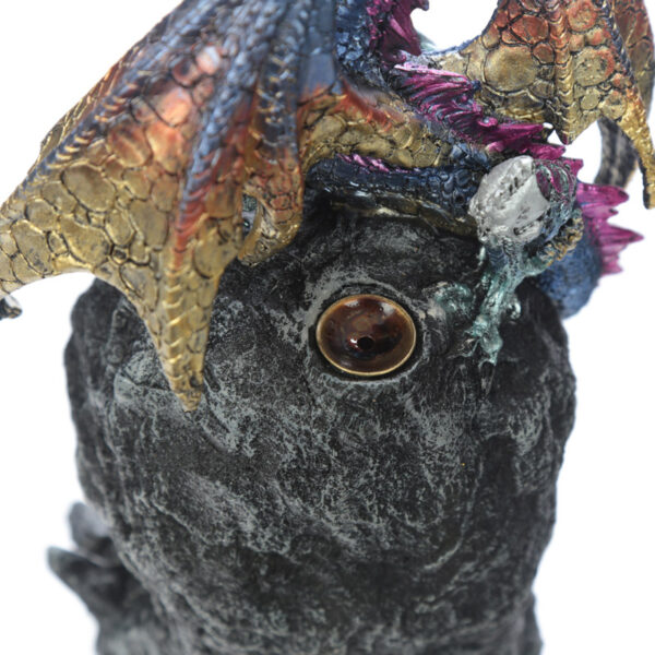 Fantasy LED Backflow Incense Burner - Ice Dragon Dark Legends - Image 8