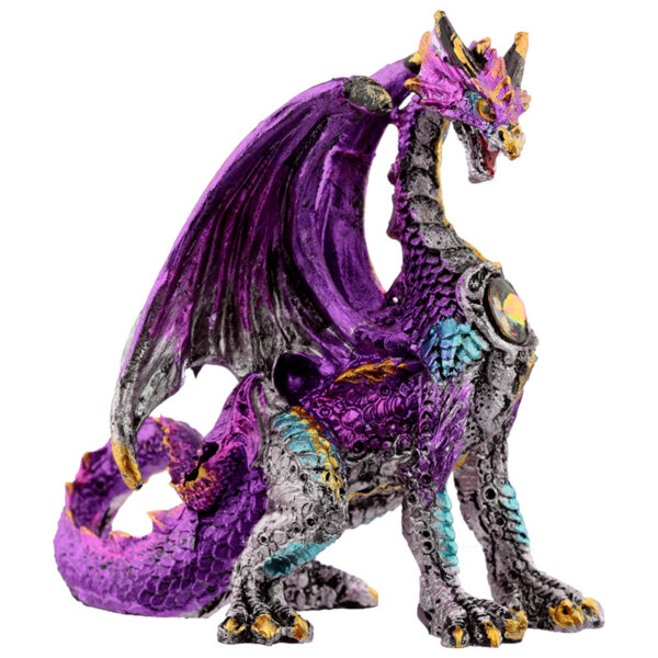 Crystal Shield Dark Legends Dragon Figurine - Image 2