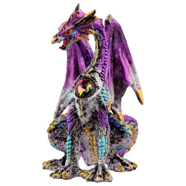 Crystal Shield Dark Legends Dragon Figurine - Image 3
