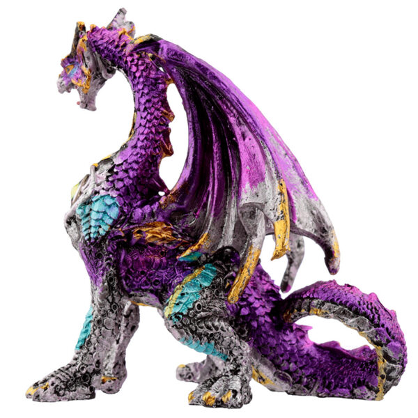 Crystal Shield Dark Legends Dragon Figurine - Image 4
