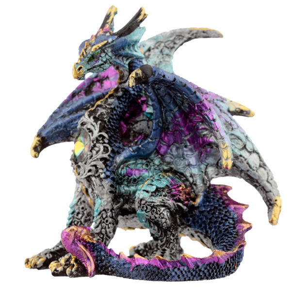 Crystal Shield Dark Legends Dragon Figurine - Image 7