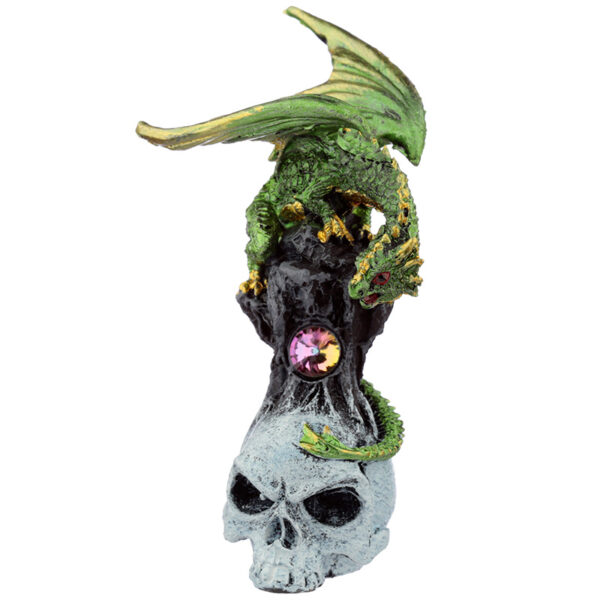Skull Dragon Dark Legends Dragon Figurine - Image 2