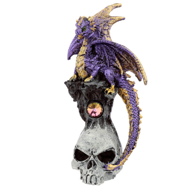 Skull Dragon Dark Legends Dragon Figurine - Image 5