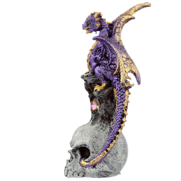 Skull Dragon Dark Legends Dragon Figurine - Image 6