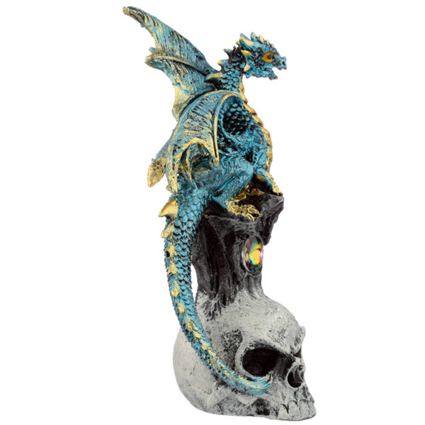Skull Dragon Dark Legends Dragon Figurine - Image 9