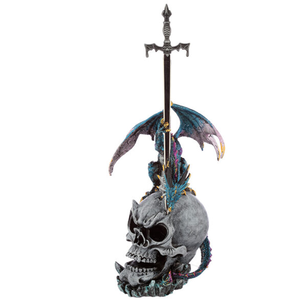 Sword Master Dark Legends Dragon Figurine - Image 3