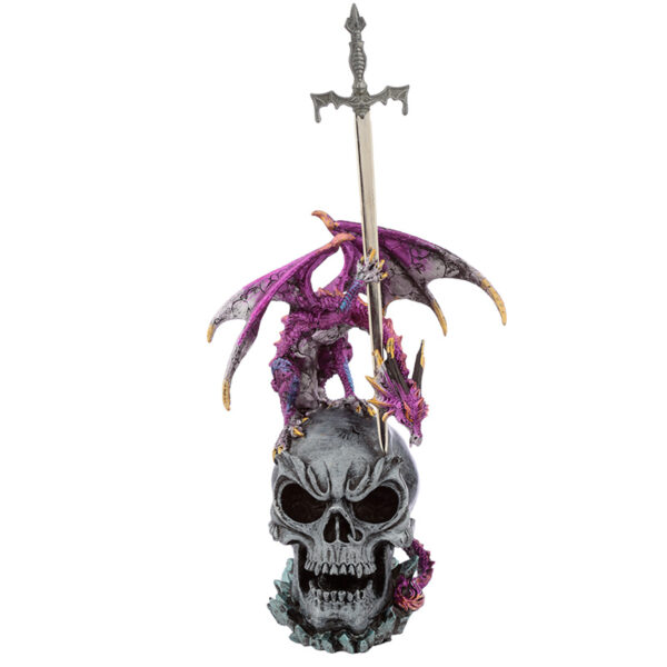 Sword Master Dark Legends Dragon Figurine - Image 6