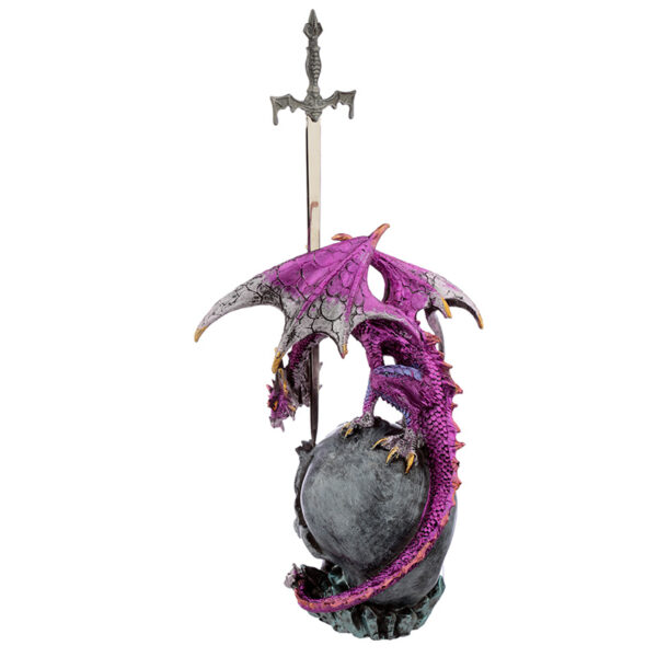Sword Master Dark Legends Dragon Figurine - Image 8