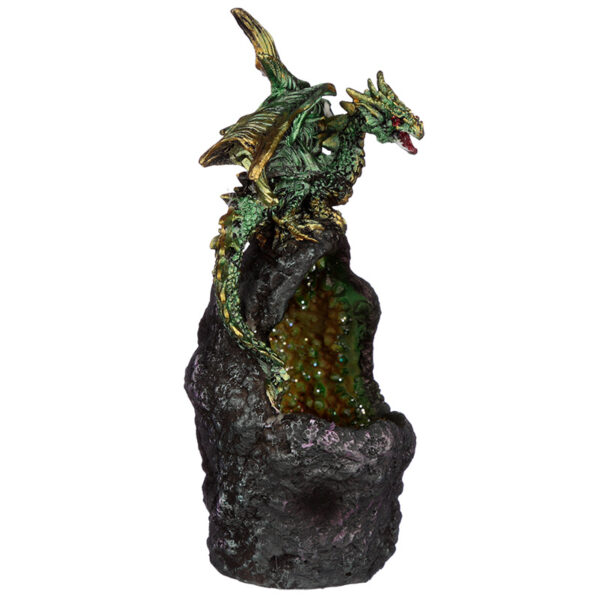 Crystal Cavern LED Dark Legends Dragon Figurine - Image 7