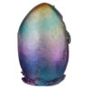 Hatching Egg Metallic Rainbow Dragon Figurine - Image 4