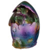 Hatching Egg Metallic Rainbow Dragon Figurine - Image 6