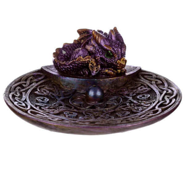 Elements Baby Dragon Celtic Incense Stick Burner Dish - Image 4