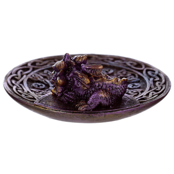 Elements Baby Dragon Celtic Incense Stick Burner Dish - Image 5