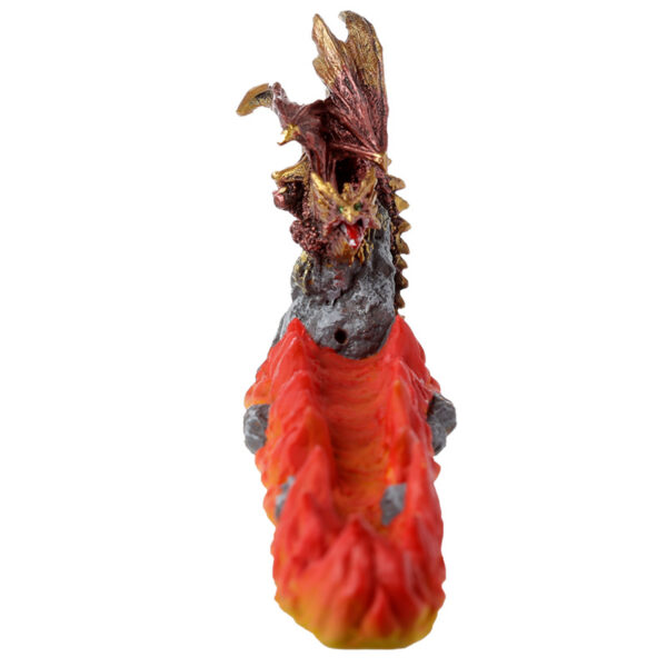 Ashcatcher Incense Stick Burner - Red Dragon Volcano - Image 2