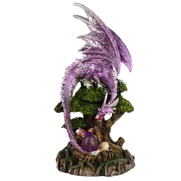 Tree of Life Dragon Mother LED Dark Legends Dragon Figurine - Image 2