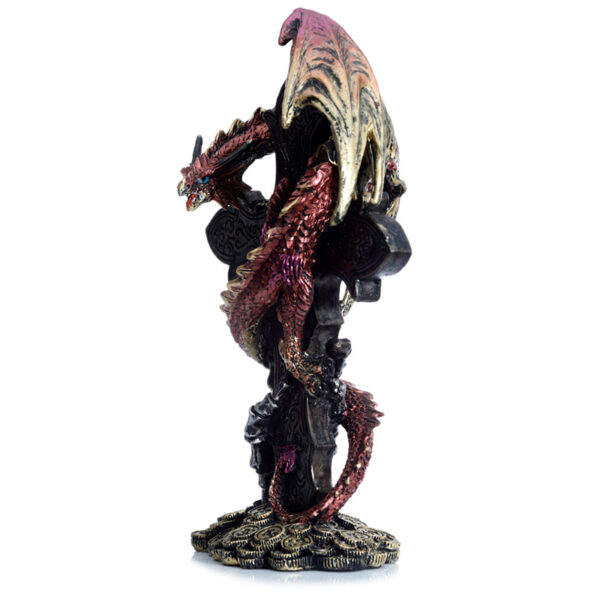 Dark Legends Celtic Cross Treasure Guardian Dragon - Image 5