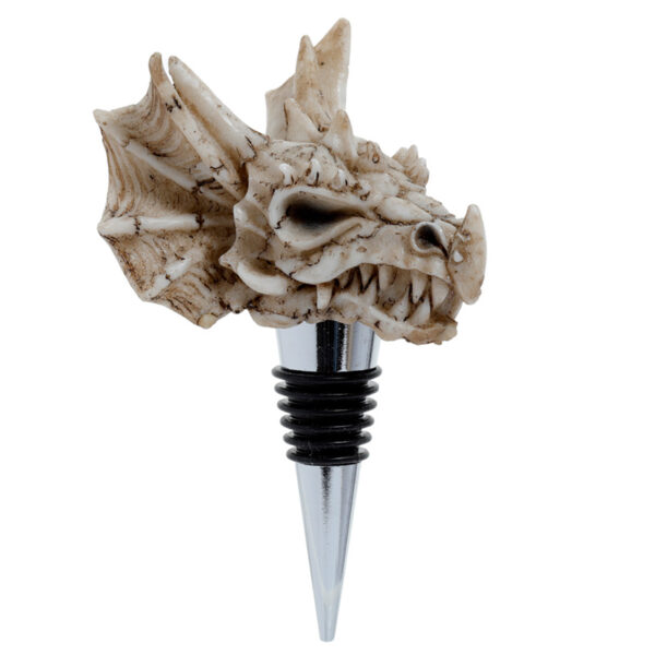 Novelty Bottle Stopper - Shadows of Darkness Dragon Skull - Image 3