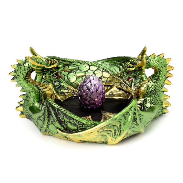 Ashcatcher Incense Stick Burner - Dark Legend Earth Dragon Egg - Image 3