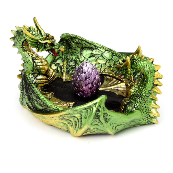 Ashcatcher Incense Stick Burner - Dark Legend Earth Dragon Egg - Image 4