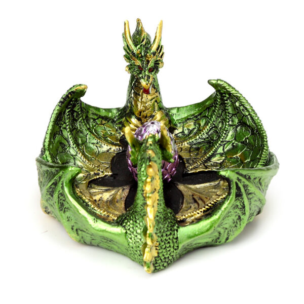 Ashcatcher Incense Stick Burner - Dark Legend Earth Dragon Egg - Image 5