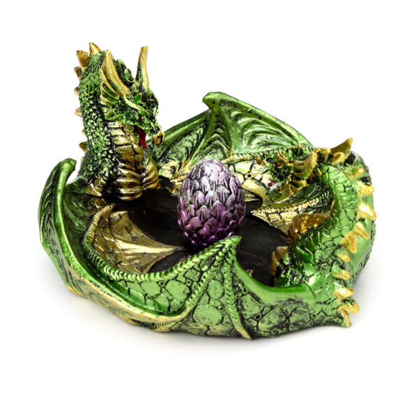 Ashcatcher Incense Stick Burner - Dark Legend Earth Dragon Egg - Image 7
