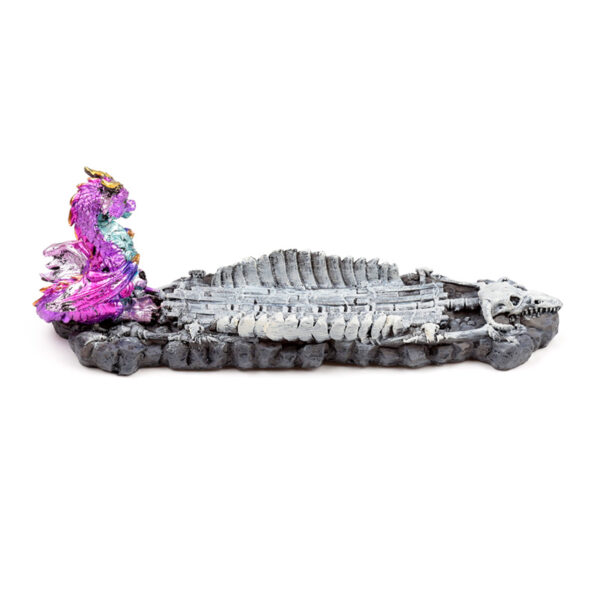 Ashcatcher Incense Burner - Elements Baby Dragon Skeleton - Image 6