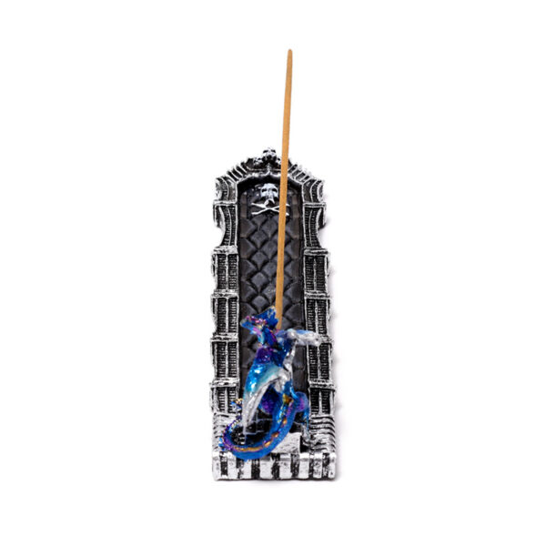 Ashcatcher Incense Burner - Enchanted Nightmare RIP Skull Dragon - Image 4