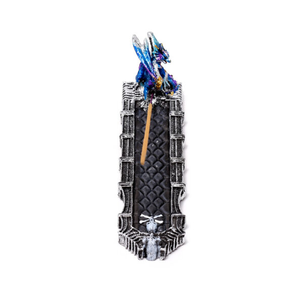 Ashcatcher Incense Burner - Enchanted Nightmare RIP Skull Dragon - Image 6