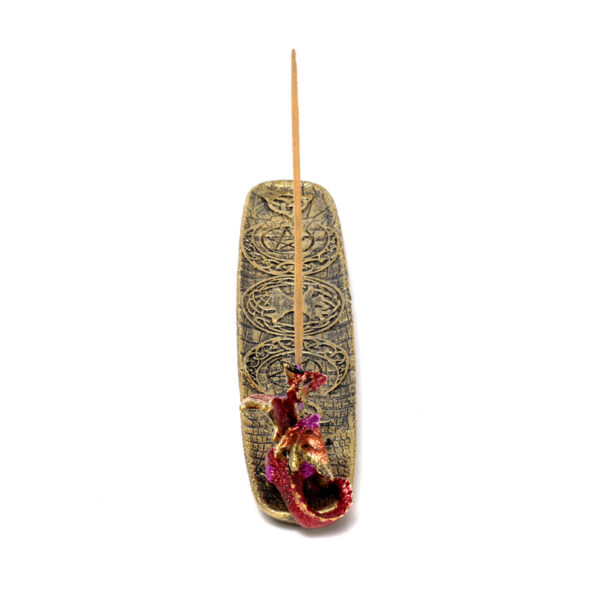 Ashcatcher Incense Burner - Nightmare Mystical Symbols Fire Dragon - Image 6