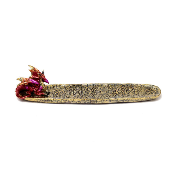 Ashcatcher Incense Burner - Nightmare Mystical Symbols Fire Dragon - Image 8