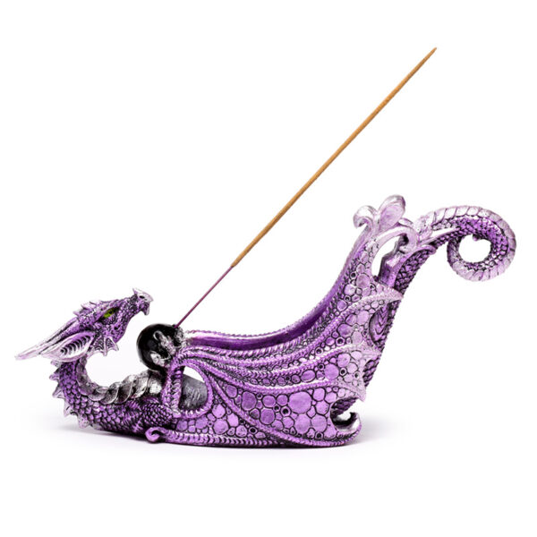 Ashcatcher Incense Burner - Enchanted Nightmare Dragon Crystal Orb - Image 3