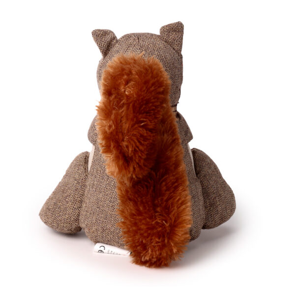 Plush Door Stop - Squirrel in Bowtie - Image 4