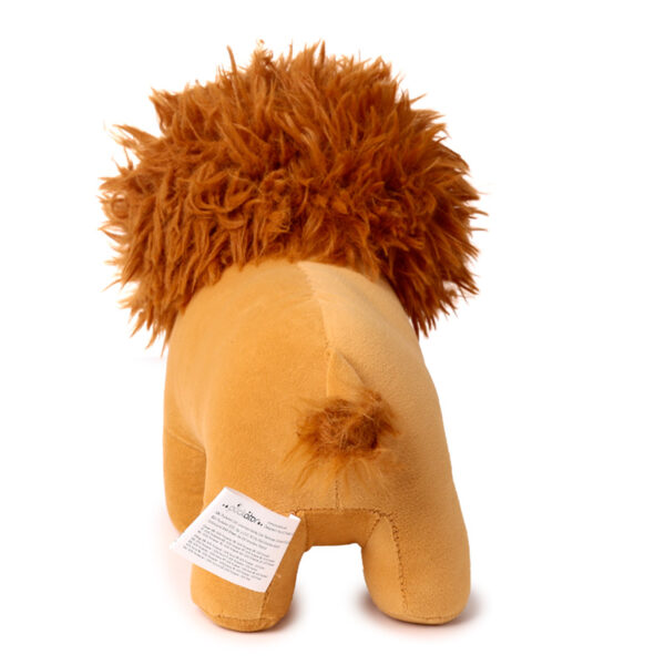 Plush Door Stop - Lion with Mane - Image 4