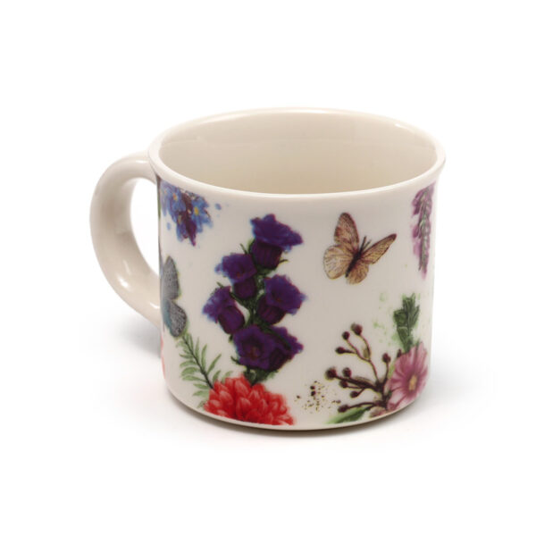 Set of 2 Porcelain Espresso Cups - Butterfly Meadows - Image 9