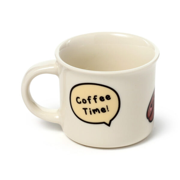 Set of 2 Porcelain Espresso Cups - Foodiemals - Image 5