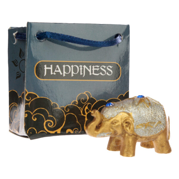 Cute Collectable Glitter Elephant in a Mini Gift Bag - Image 3