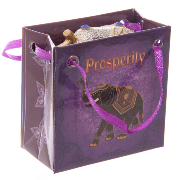 Cute Collectable Glitter Elephant in a Mini Gift Bag - Image 8