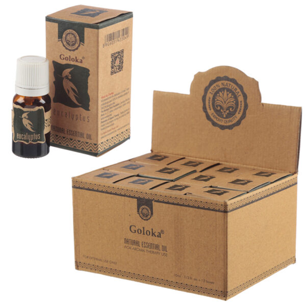 Goloka Essential Oils 10ml - Eucalyptus - Image 3