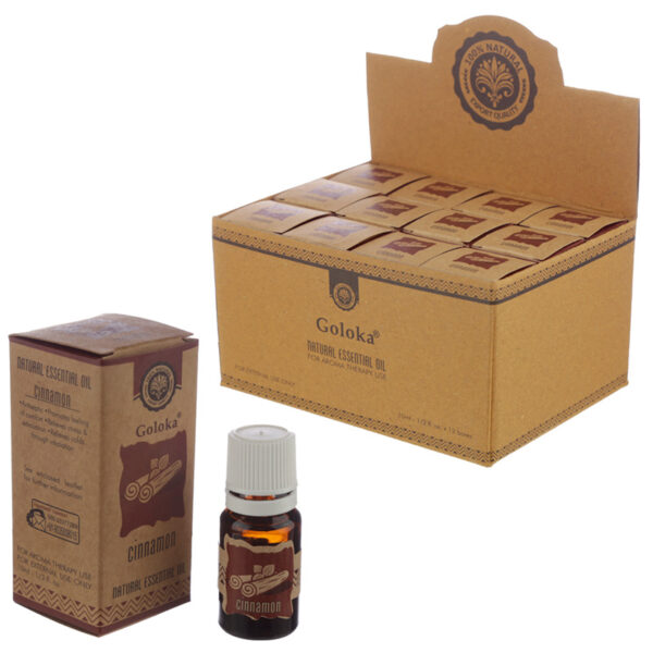Goloka Essential Oil 10ml - Cinnamon - Image 3