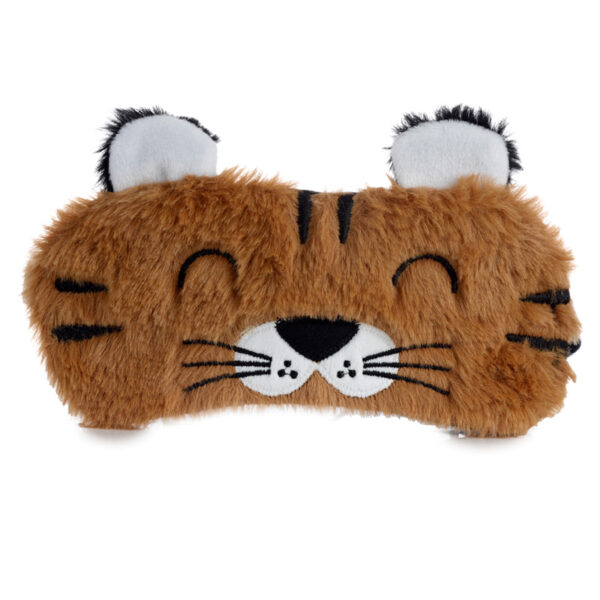 Fun Eye Mask - Plush Adoramals Tiger - Image 2