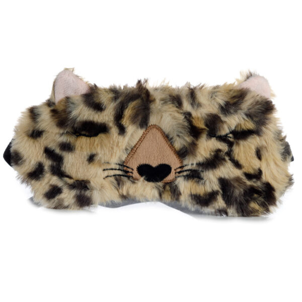 Fun Eye Mask - Plush Adoramals Leopard - Image 2