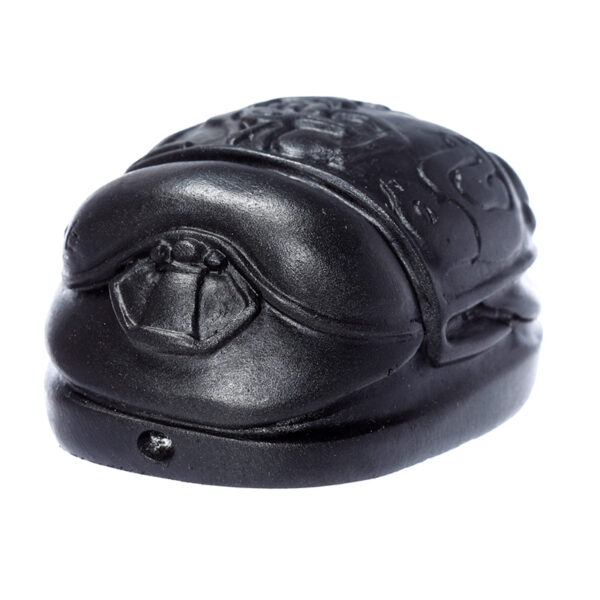 Decorative Black Egyptian Scarab Ornament - Image 3