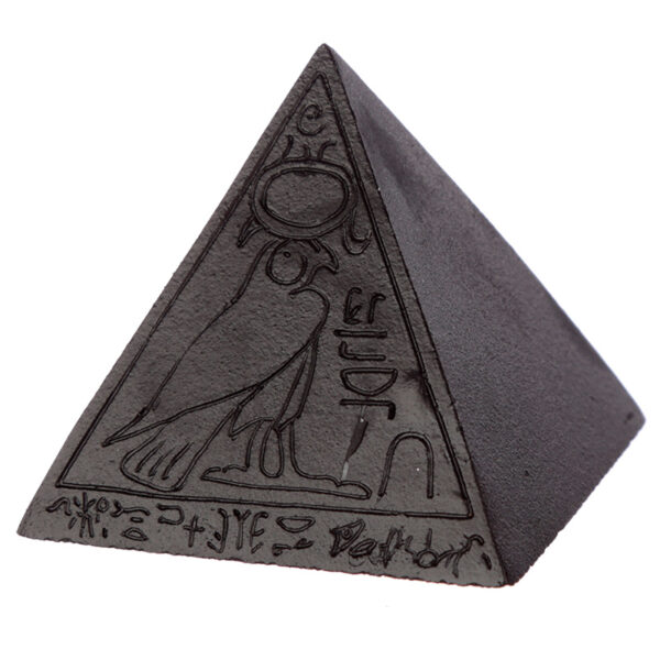 Decorative Black Egyptian Pyramid Ornament - Image 3