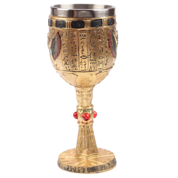 Fantasy Decorative Egyptian Goblet - Image 2