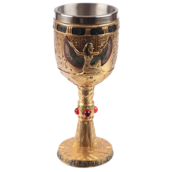 Fantasy Decorative Egyptian Goblet - Image 3