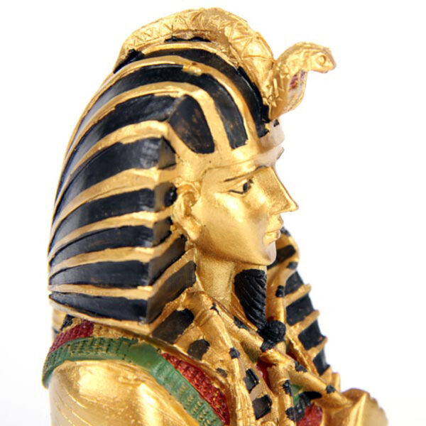 Decorative Egyptian Tutankhamen Bust Ornament - Image 6