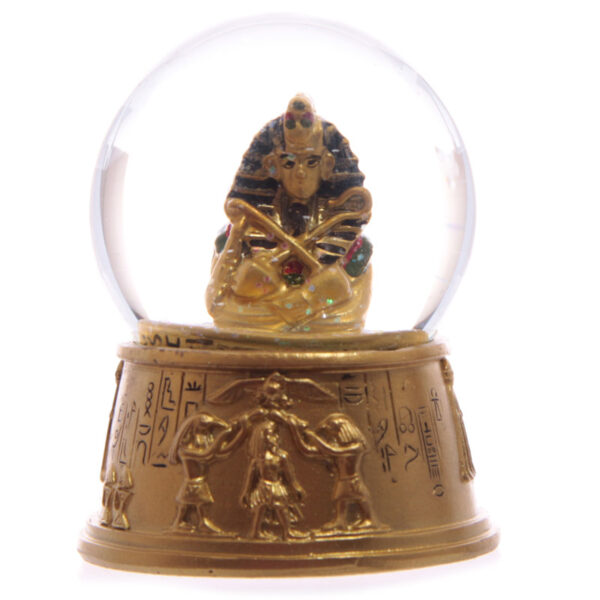 Decorative Gold Egyptian Waterball Snow Globe - Image 2