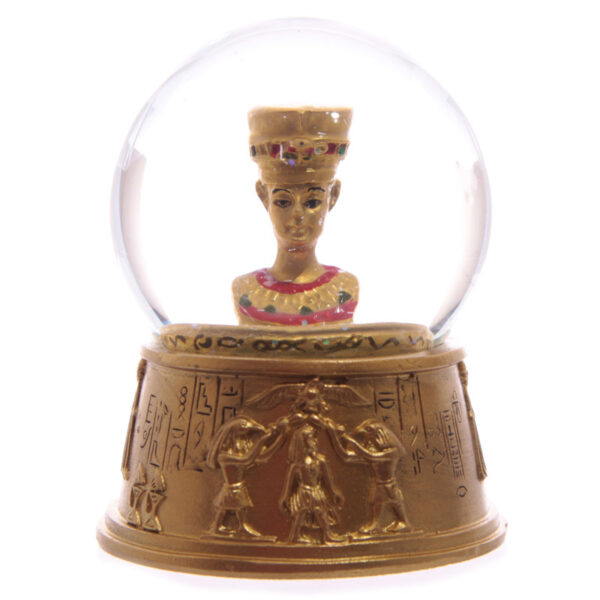 Decorative Gold Egyptian Waterball Snow Globe - Image 3